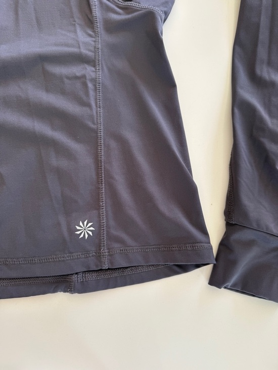 Athletes-Gray-1/4-Snap-Pullover-Kangaroo Pocket-Athletic-Athleisure-S - Picture 5 of 11